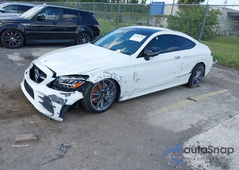 2022 Mercedes-Benz C 300 Coupe z USA, uszkodzony, nr VIN W1KWJ8DB6NG115482